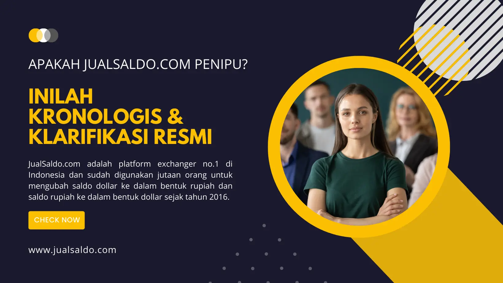 Apakah JualSaldo.com Penipu? Inilah Kronologis dan Klarifikasi Resmi