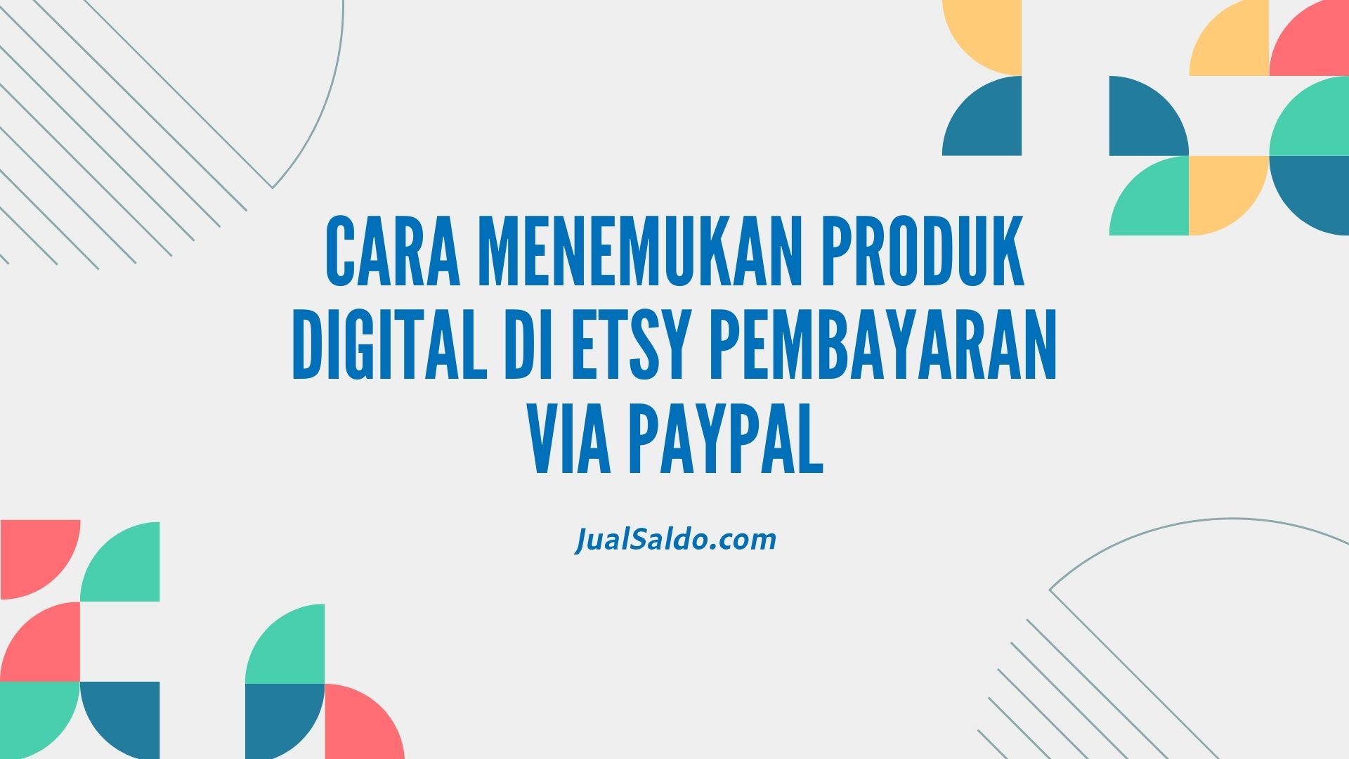 Cara Menemukan Produk Digital di Etsy pembayaran via PayPal