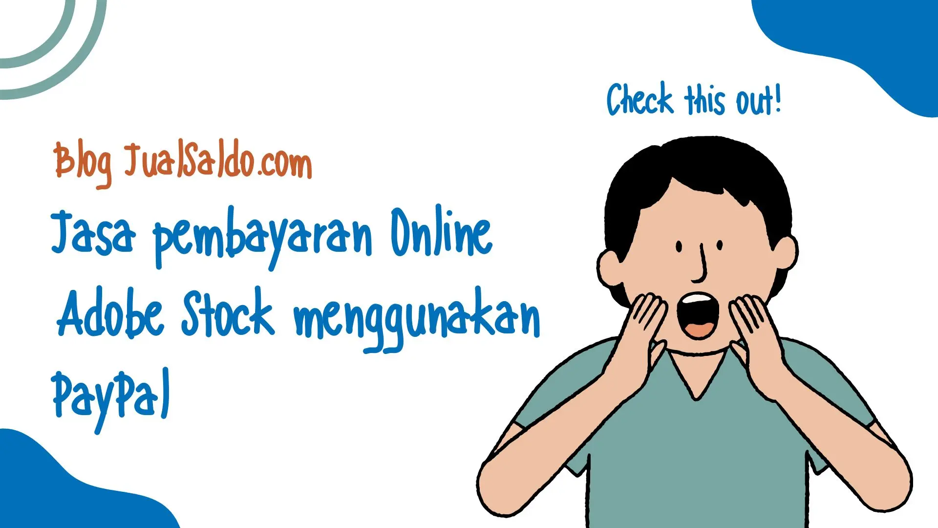 Jasa pembayaran Online Adobe Stock menggunakan PayPal